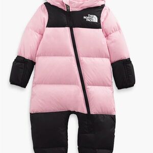 Baby Snowsuit North Face 1996 Retro Nupste Cameo Pink
